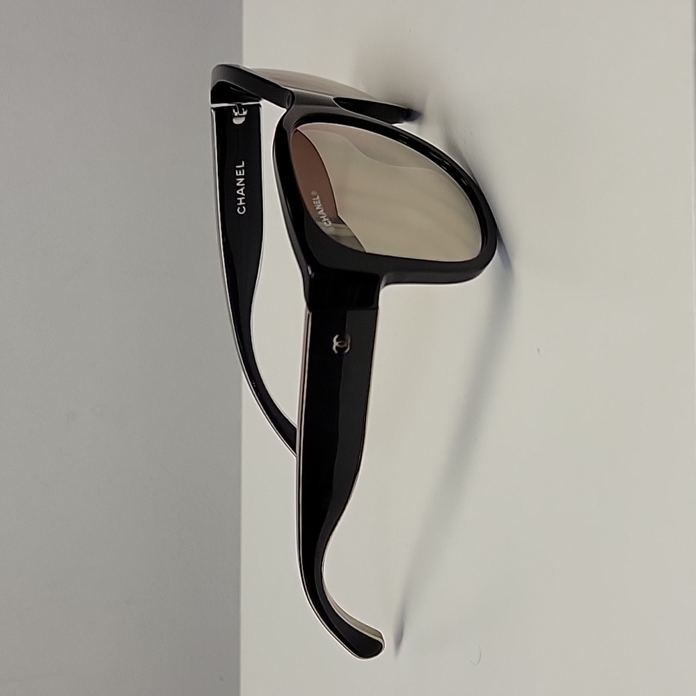 Authentic Chanel Black Sunglasses - Picture 4 of 9
